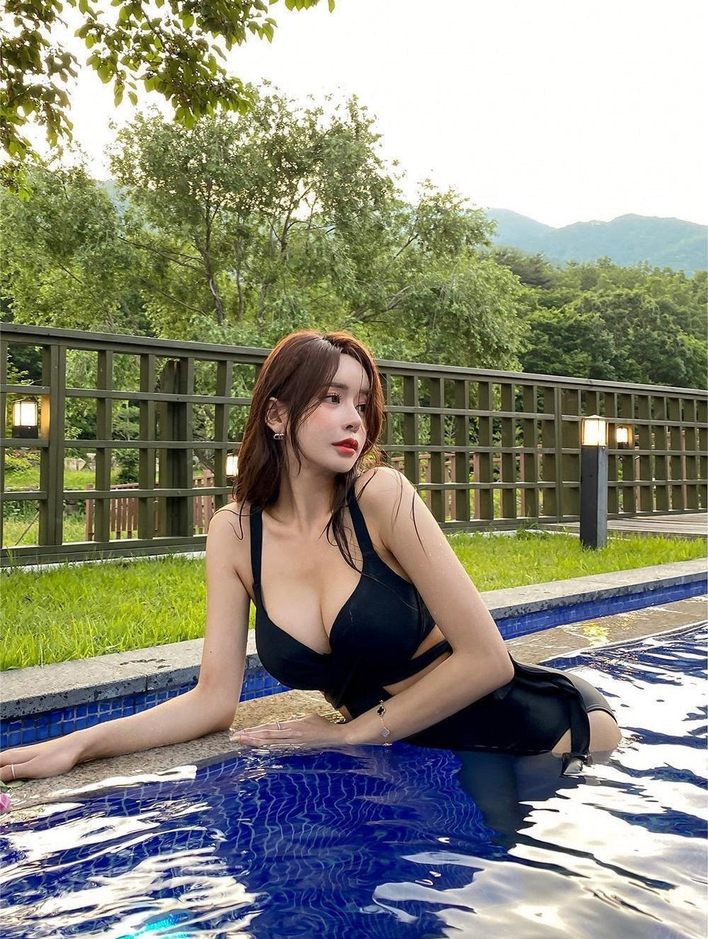【4color】Laguna Curve Swim Wear mry001760