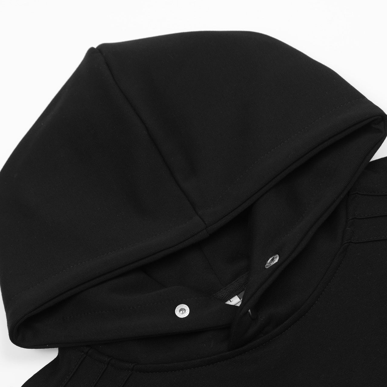 【Unisex/2color】Cross Metallic Design Black Hoodie mry001621