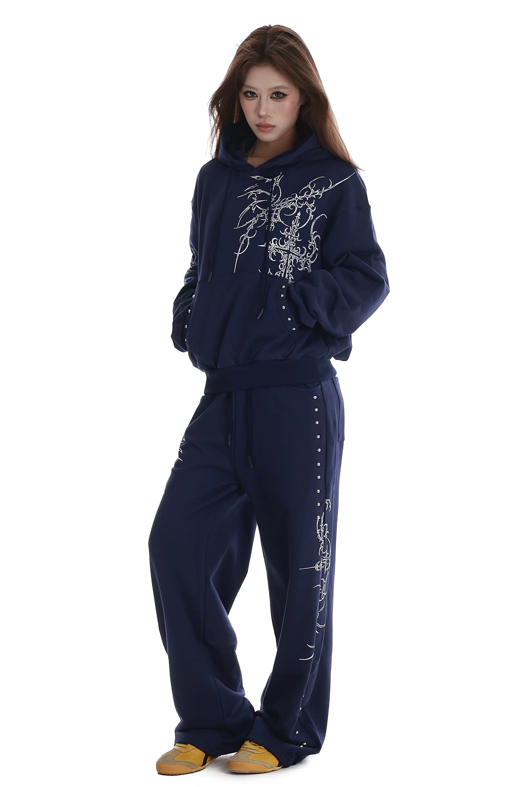 【Set-Up】Statement Graphic Sweat Set-Up mry002235