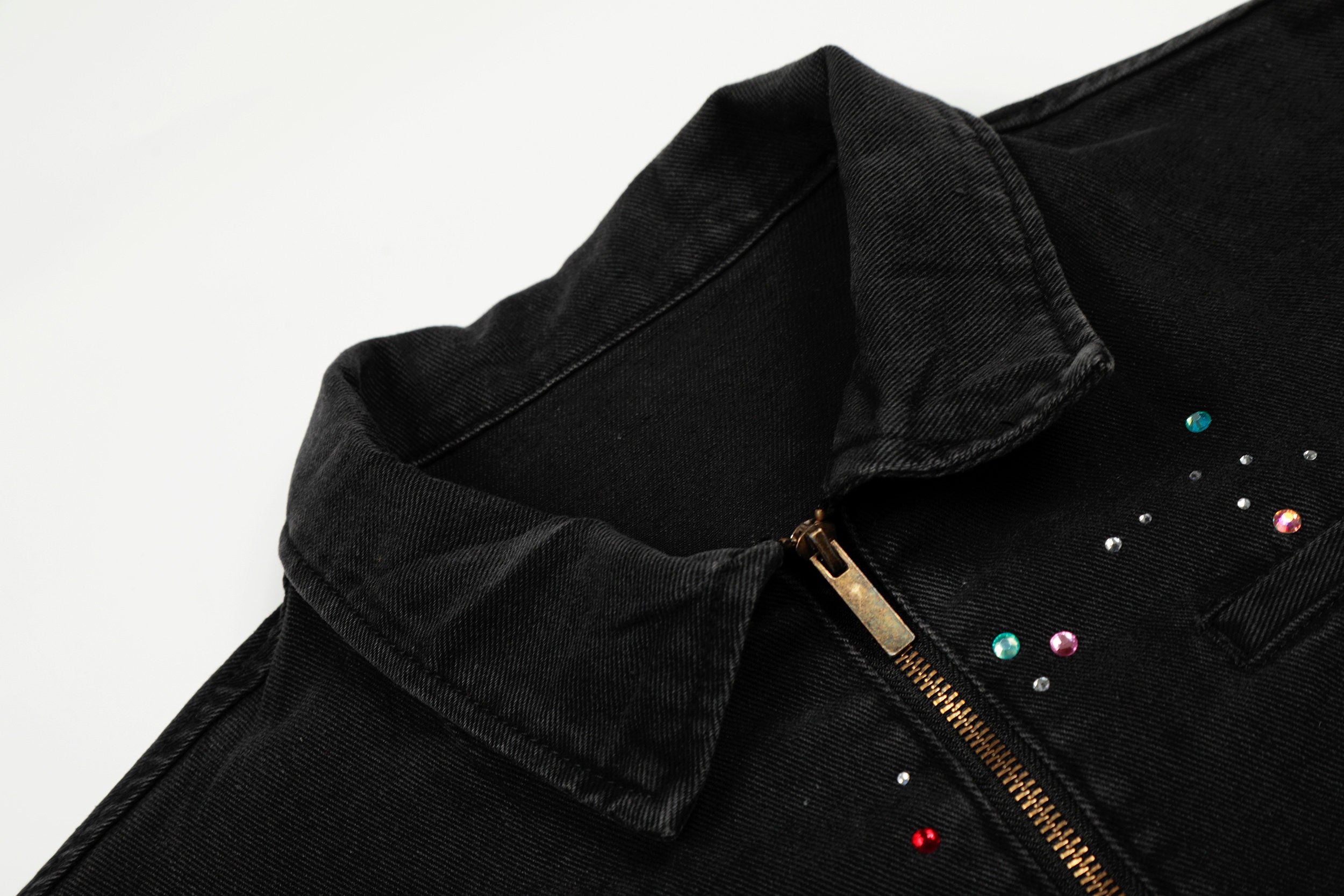 Studded Zip Work Jacket mry002211