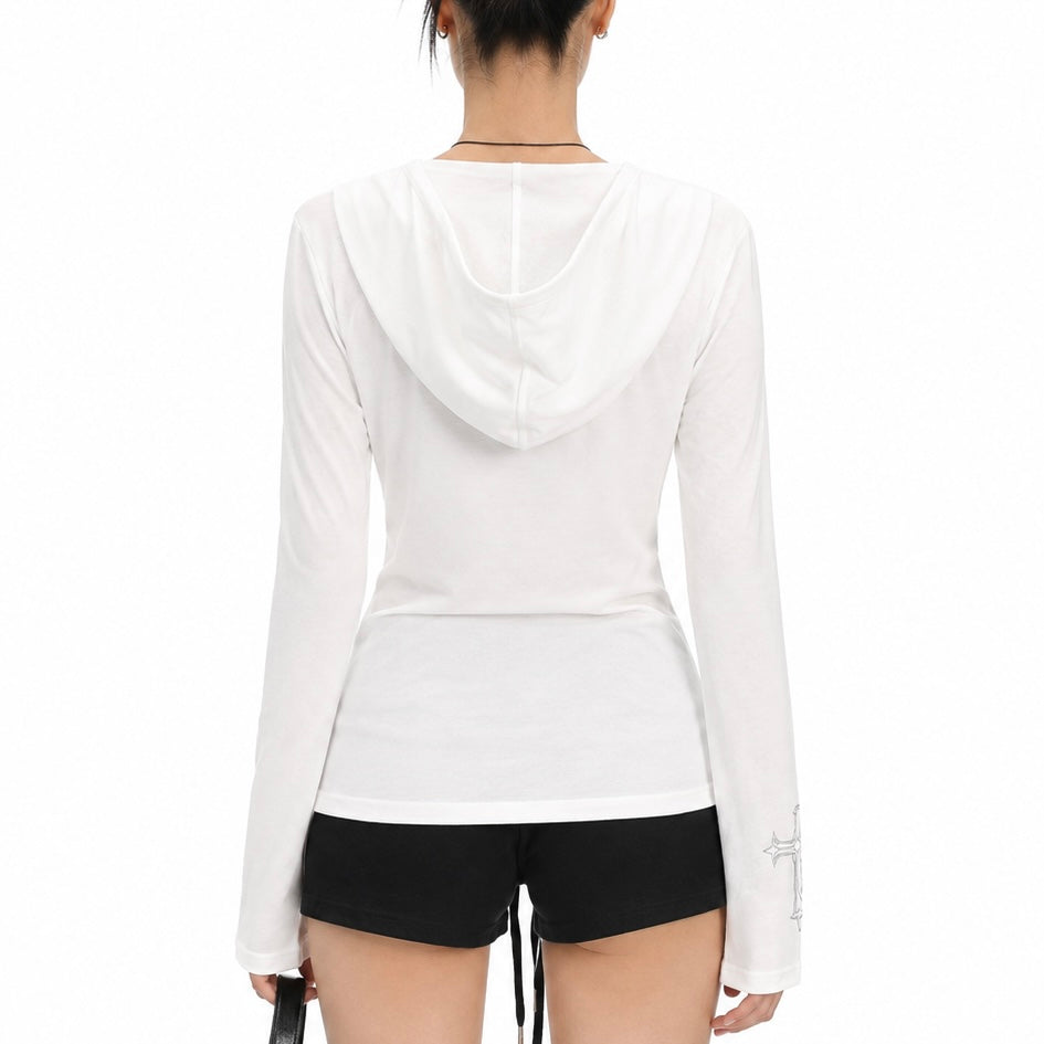 【新作】ゴシッククロス フィットTシャツ mry002689