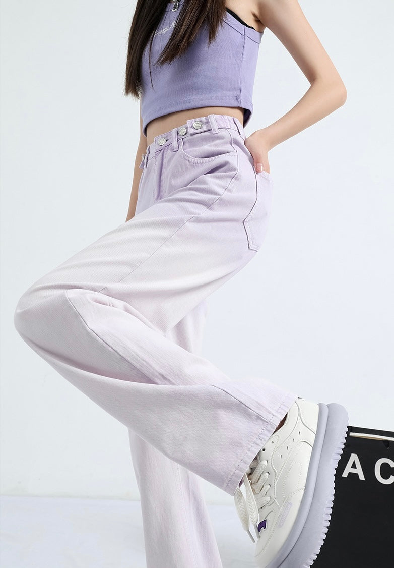 【2color】Gradient Wide-Leg Jeans mry001749