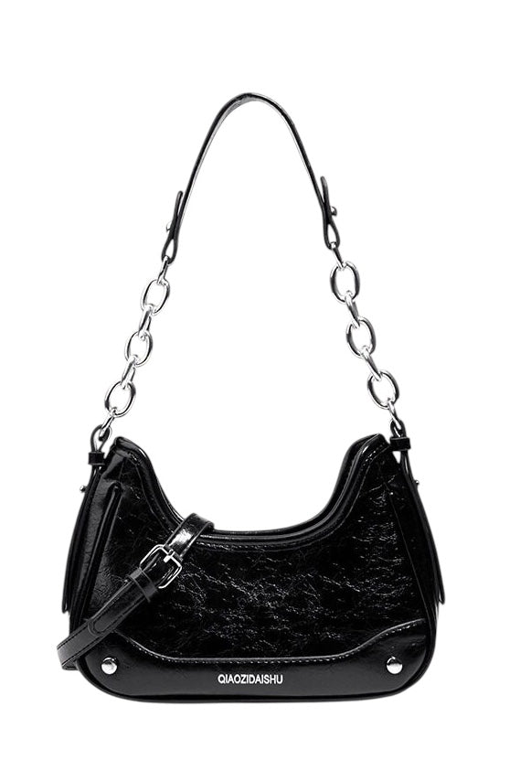 Metallic Chain Mini Shoulder Bag mry002260