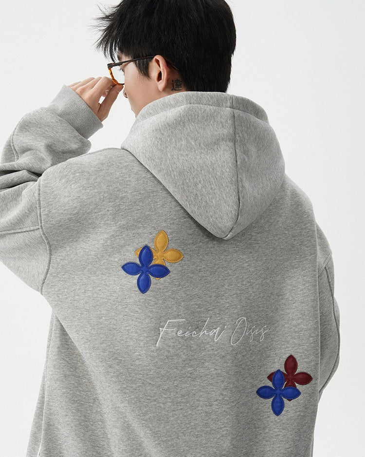 【評価★4.8以上／Tops】Cross Slim Fit Knit Hoodie mry001912
