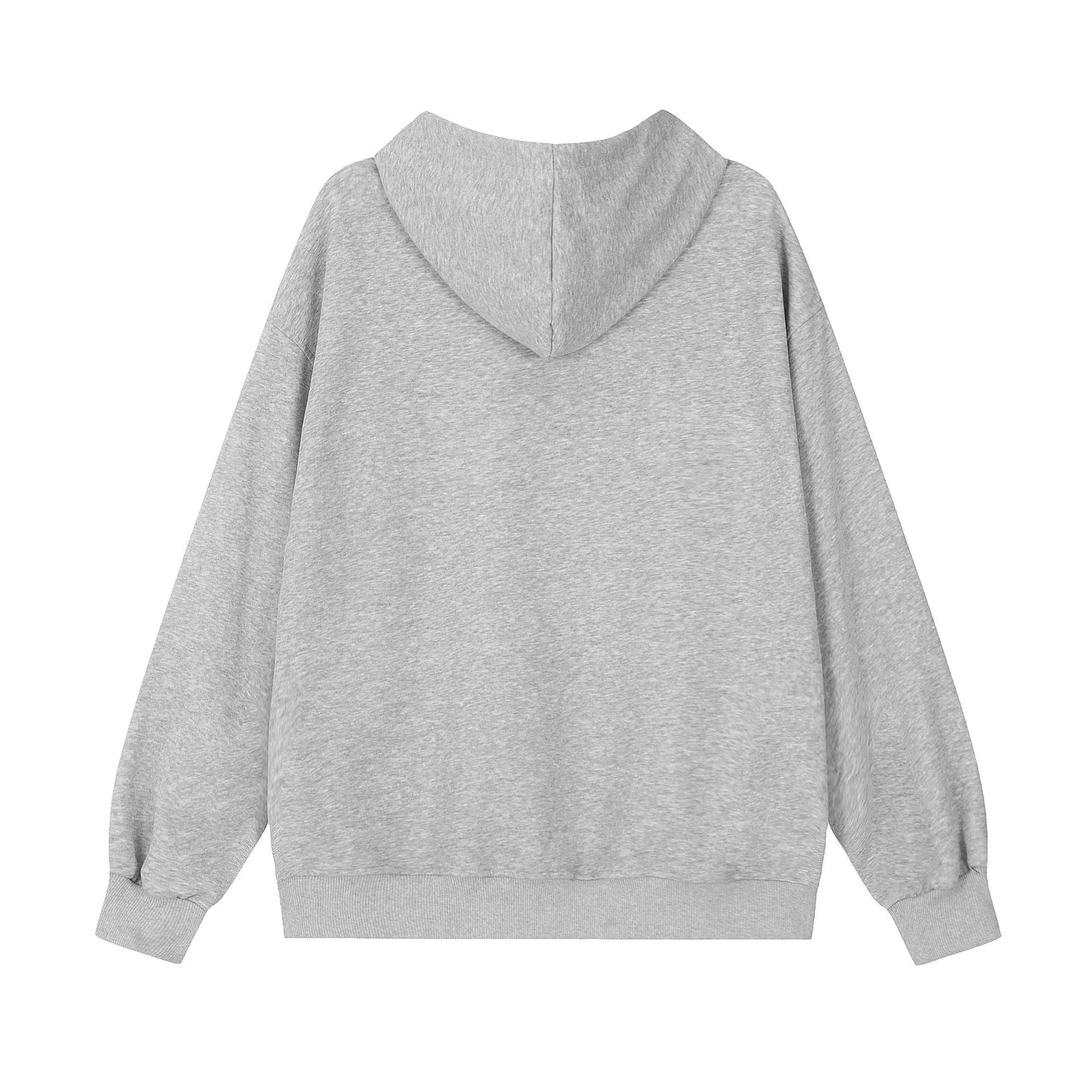 【Unisex/2color】Cross Metallic Design Black Hoodie mry001621