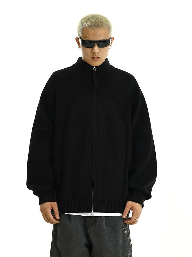 【2color】Tech Noir Knit Jacket mry001636