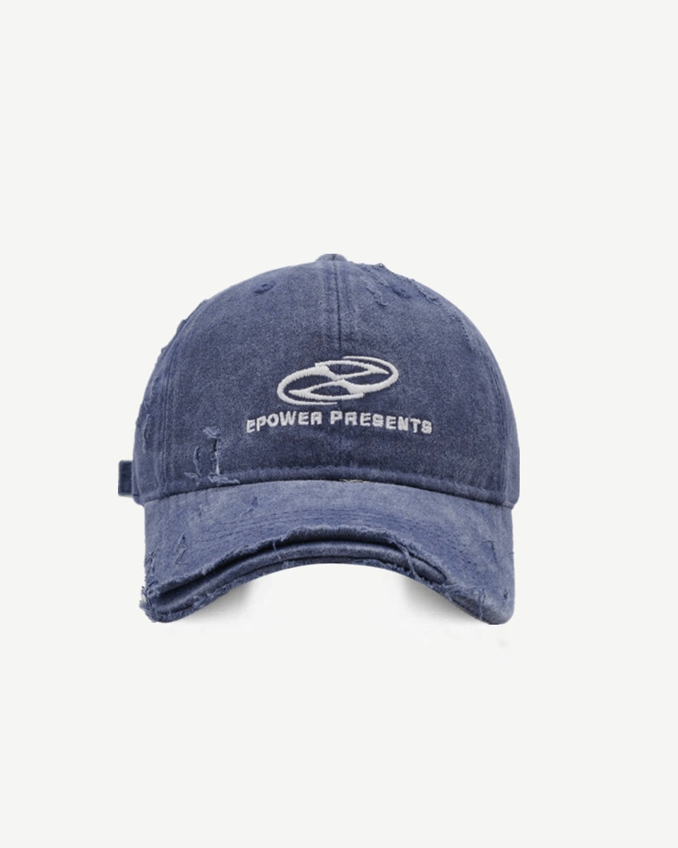 【3color】Retro Washed EPOWER Logo Cap mry001908