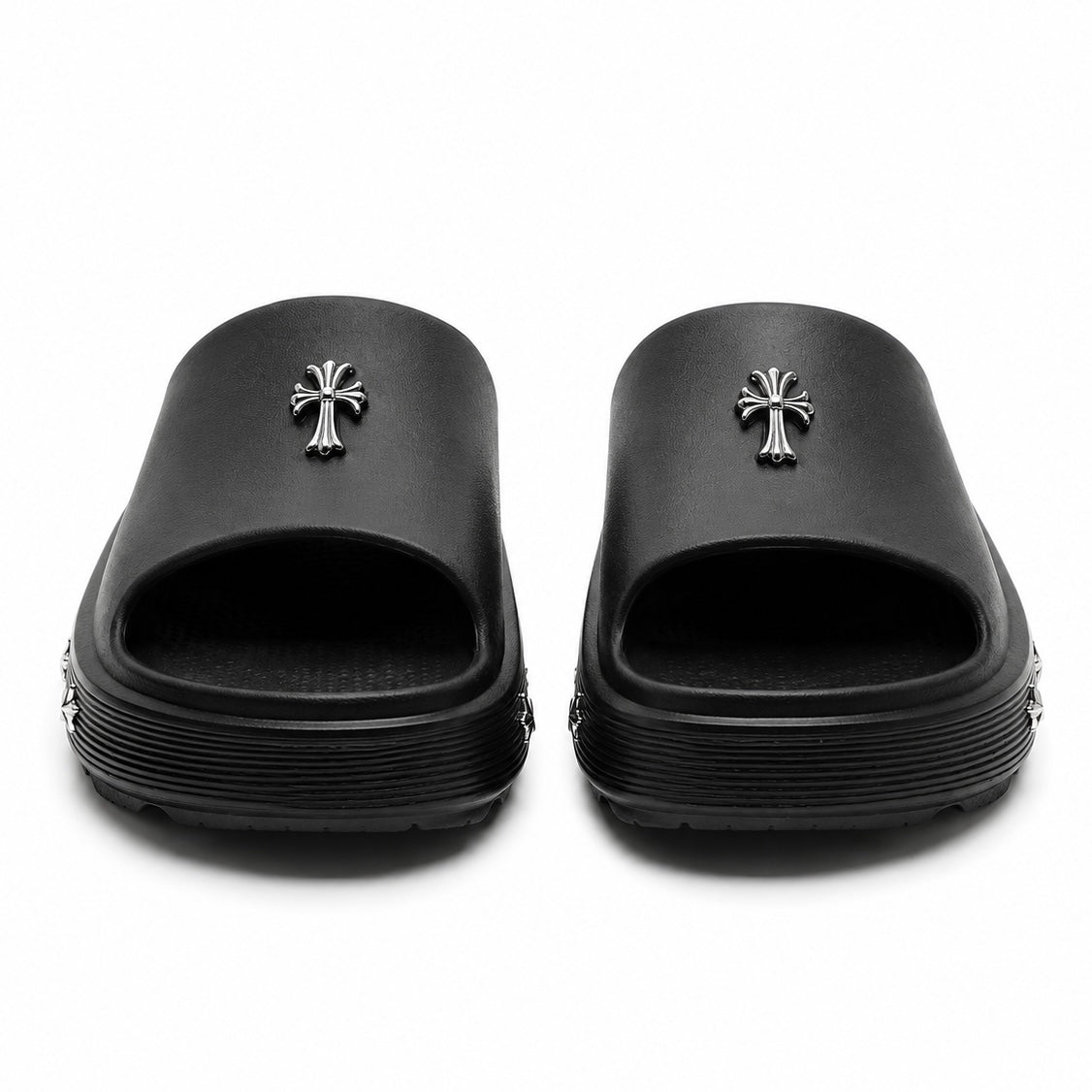 【再入荷】クロススタッズ サンダル（3.5cm UP）mry002519