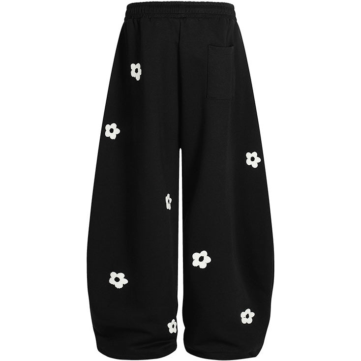 【ボトムス】フラワードット バルーンスウェットパンツ mry002490