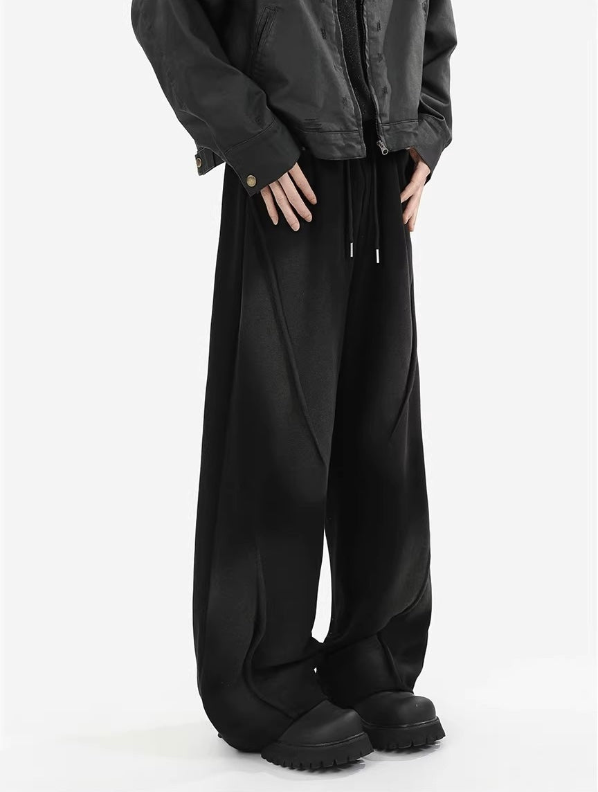 【2color】Curved Heavyweight Sweatpants mry001726