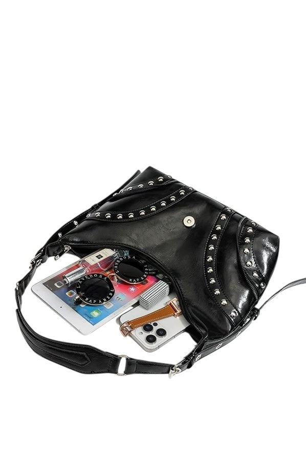 Studded Shoulder Bag mry002259