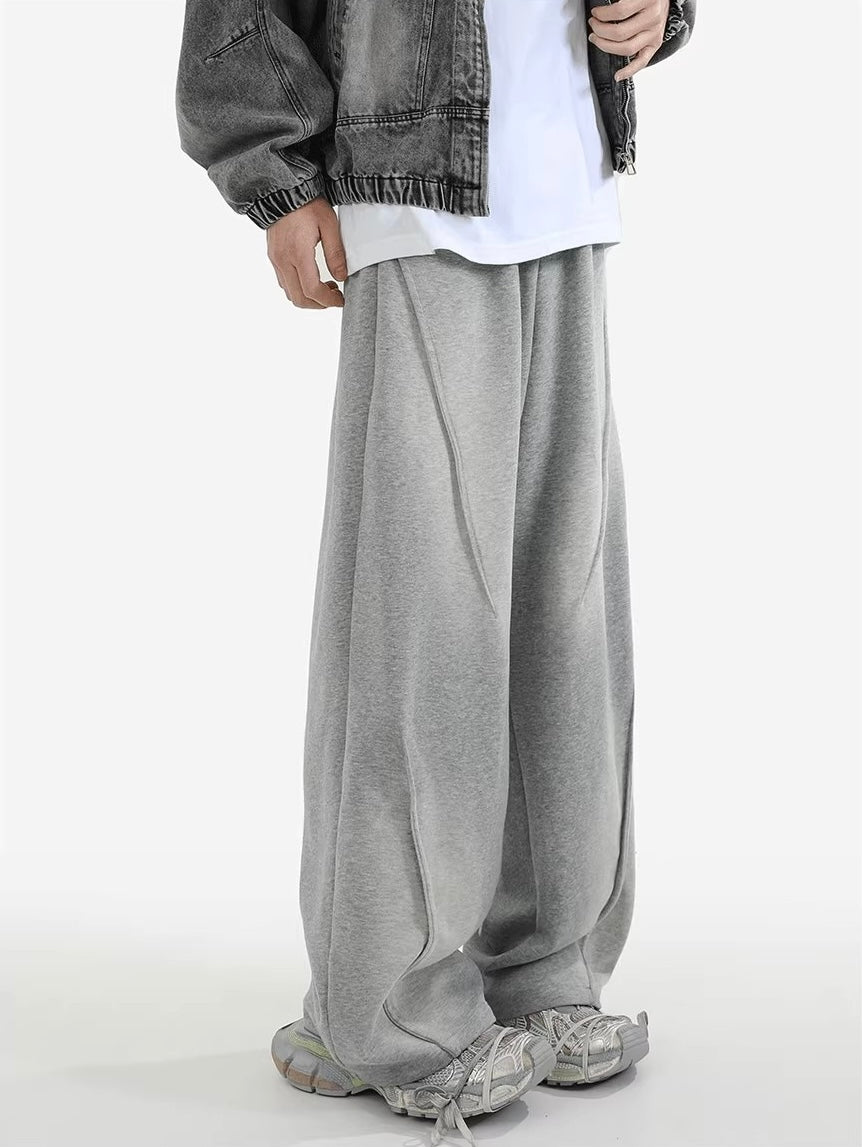 【2color】Curved Heavyweight Sweatpants mry001726