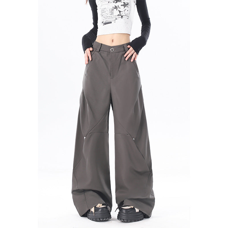Hot Girl Retro Wide Pants　mry001016