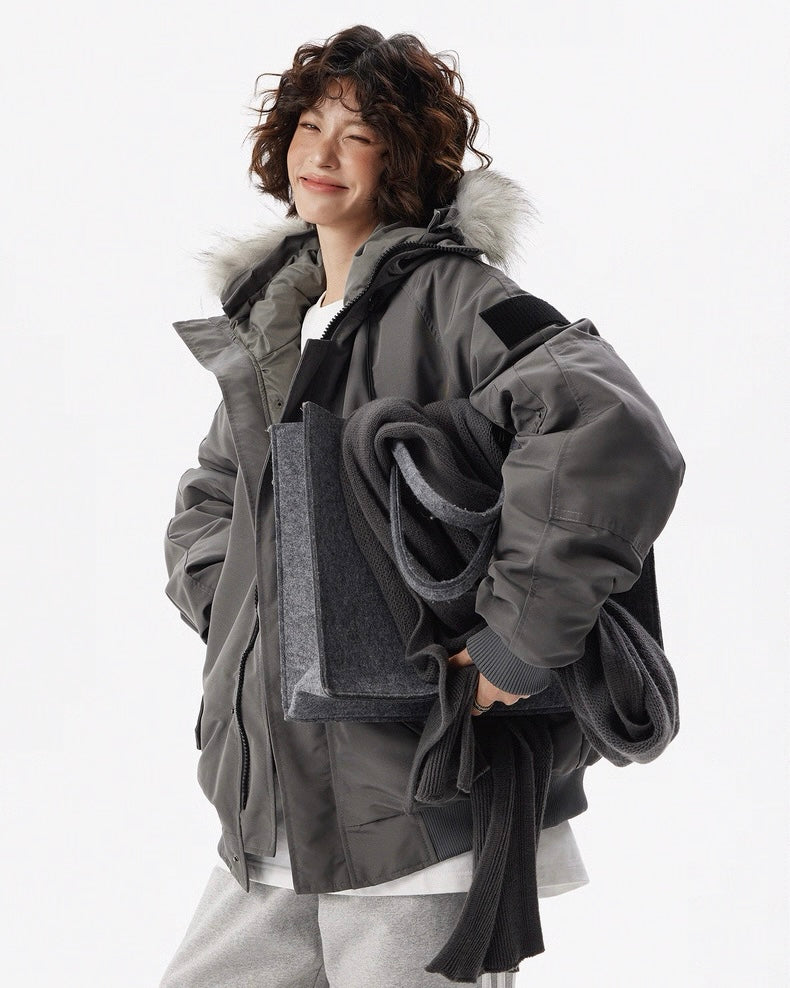 Military Style Bomber Jacket mry001800