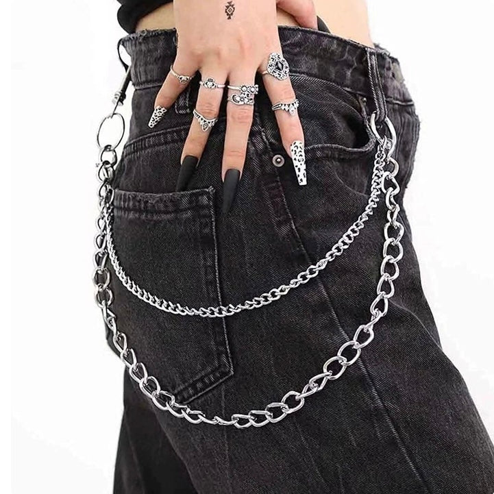 Trendy Double Chain Wallet mry001924