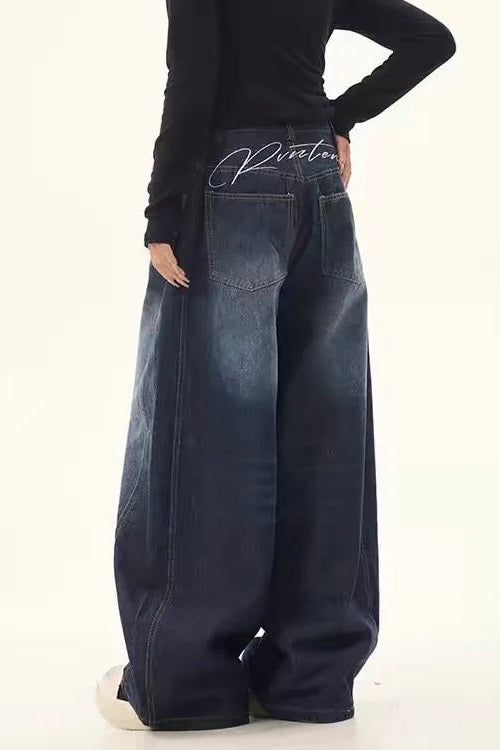 【COVER:FIT】 Vintage Loose Fit Denim mry001860