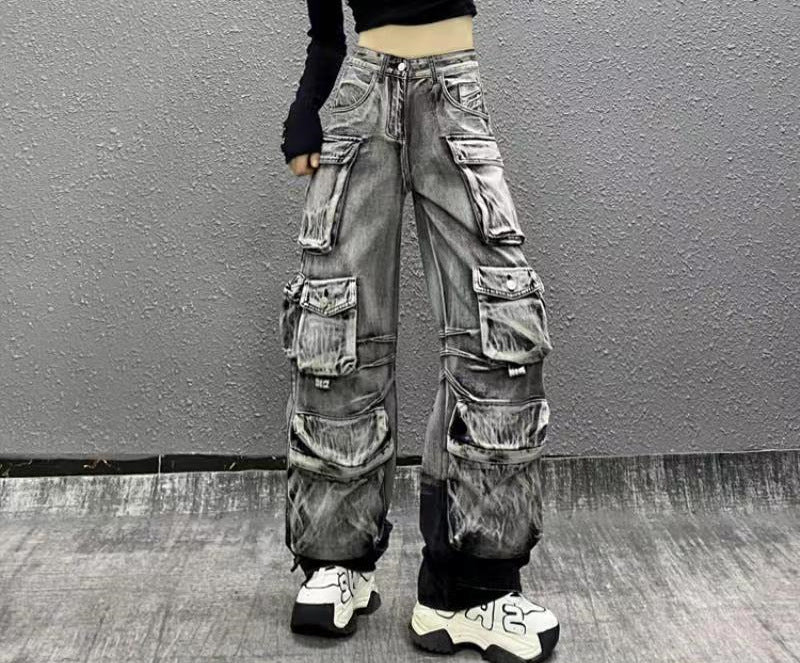 Phantom Utility Cargo Denim Pants mry001721