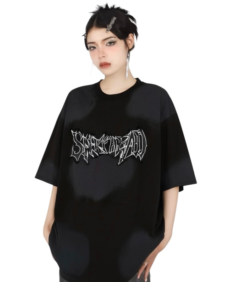 【2color】SPIKY HEAD Shadow Fade T-Shirt mry001677