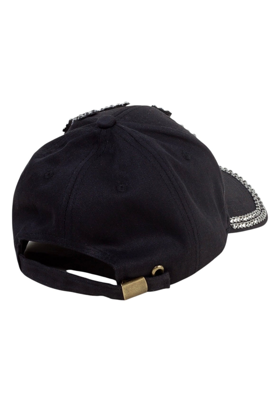 Rhinestone Cross Black Cap mry002235