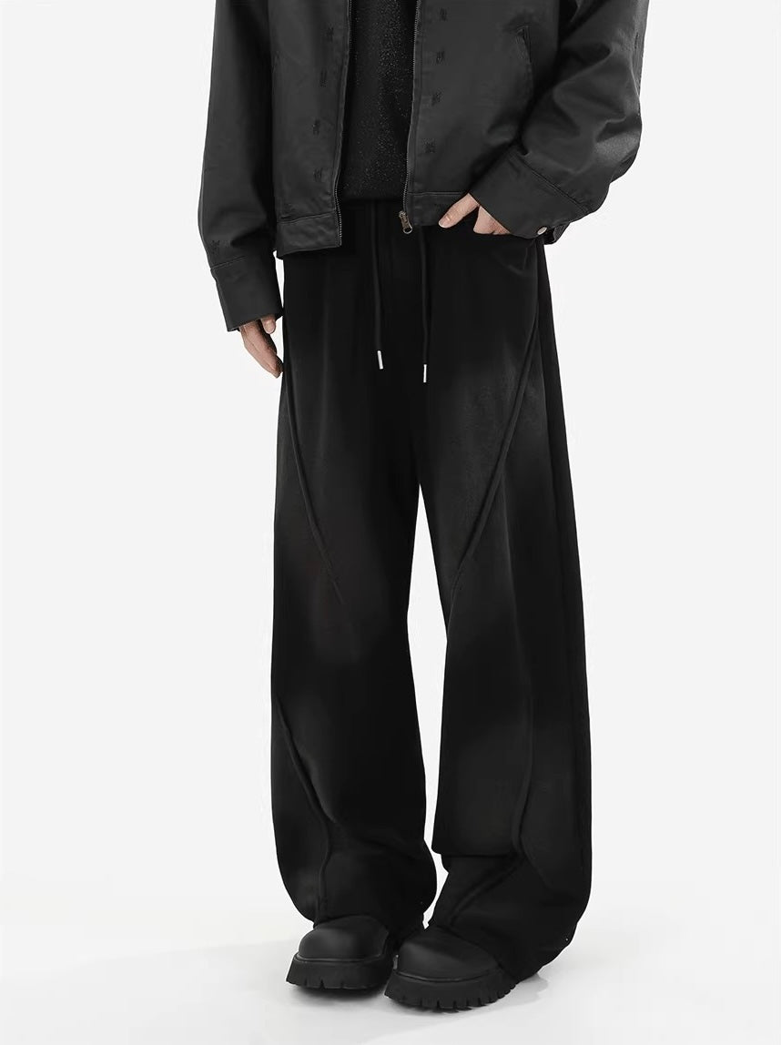 【2color】Curved Heavyweight Sweatpants mry001726