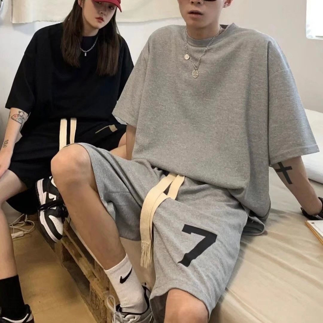 カジュアル　ハーフTシャツ＆ショートパンツ　mry000096