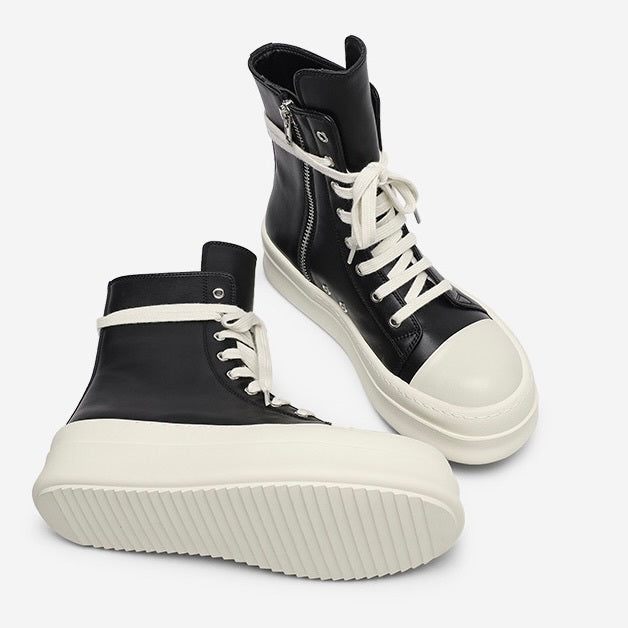 【Unisex / 23cm-27cm】Zipper Martin Boots スニーカー mry001594