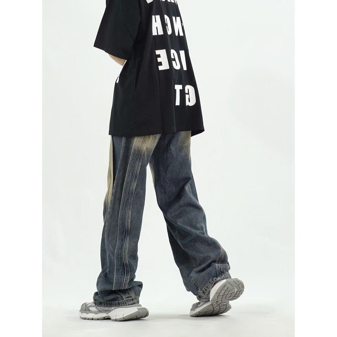 【2color】American Retro Denim Jeans  mry000986