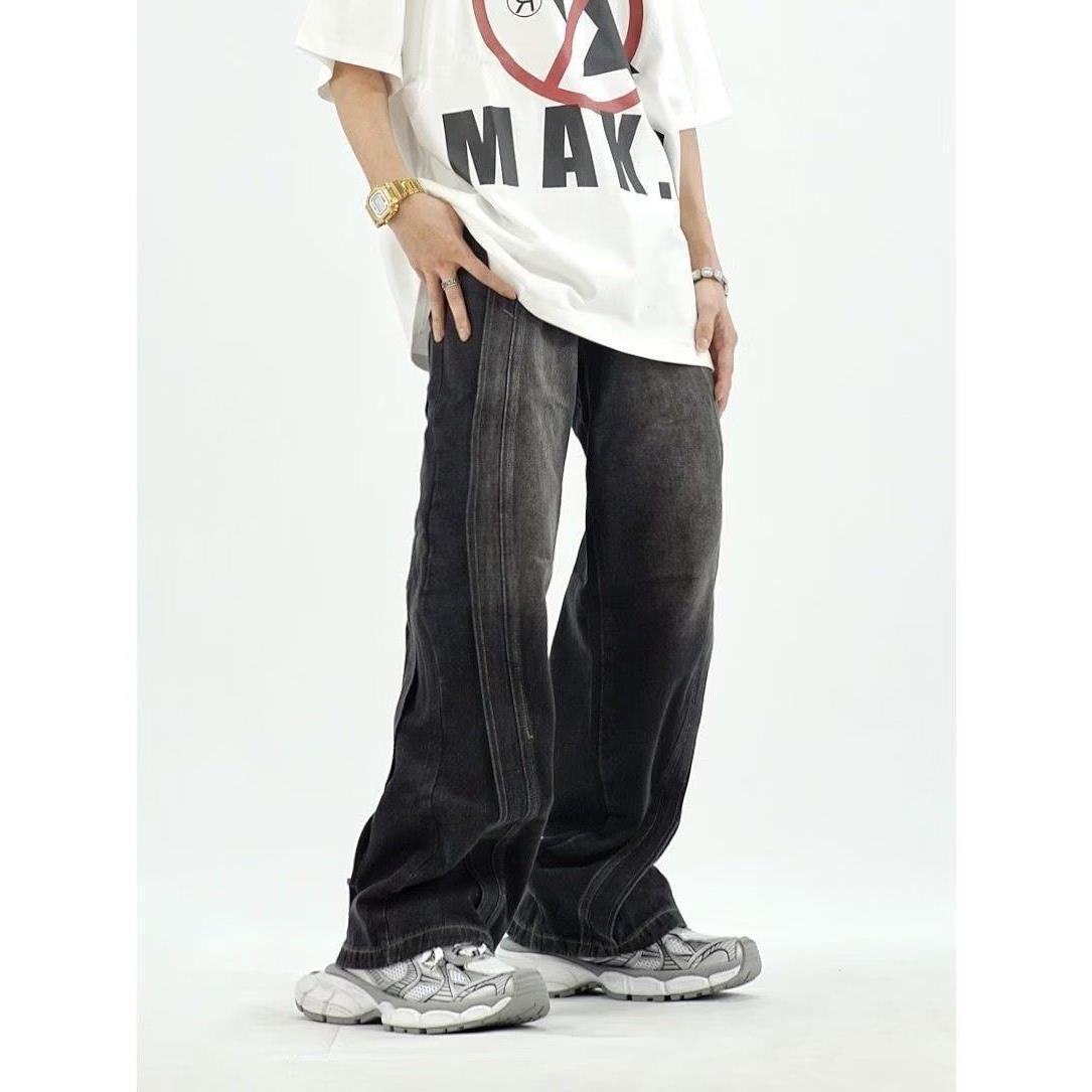 【2color】American Retro Denim Jeans  mry000986