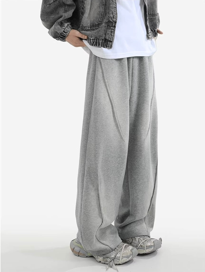 【2color】Curved Heavyweight Sweatpants mry001726