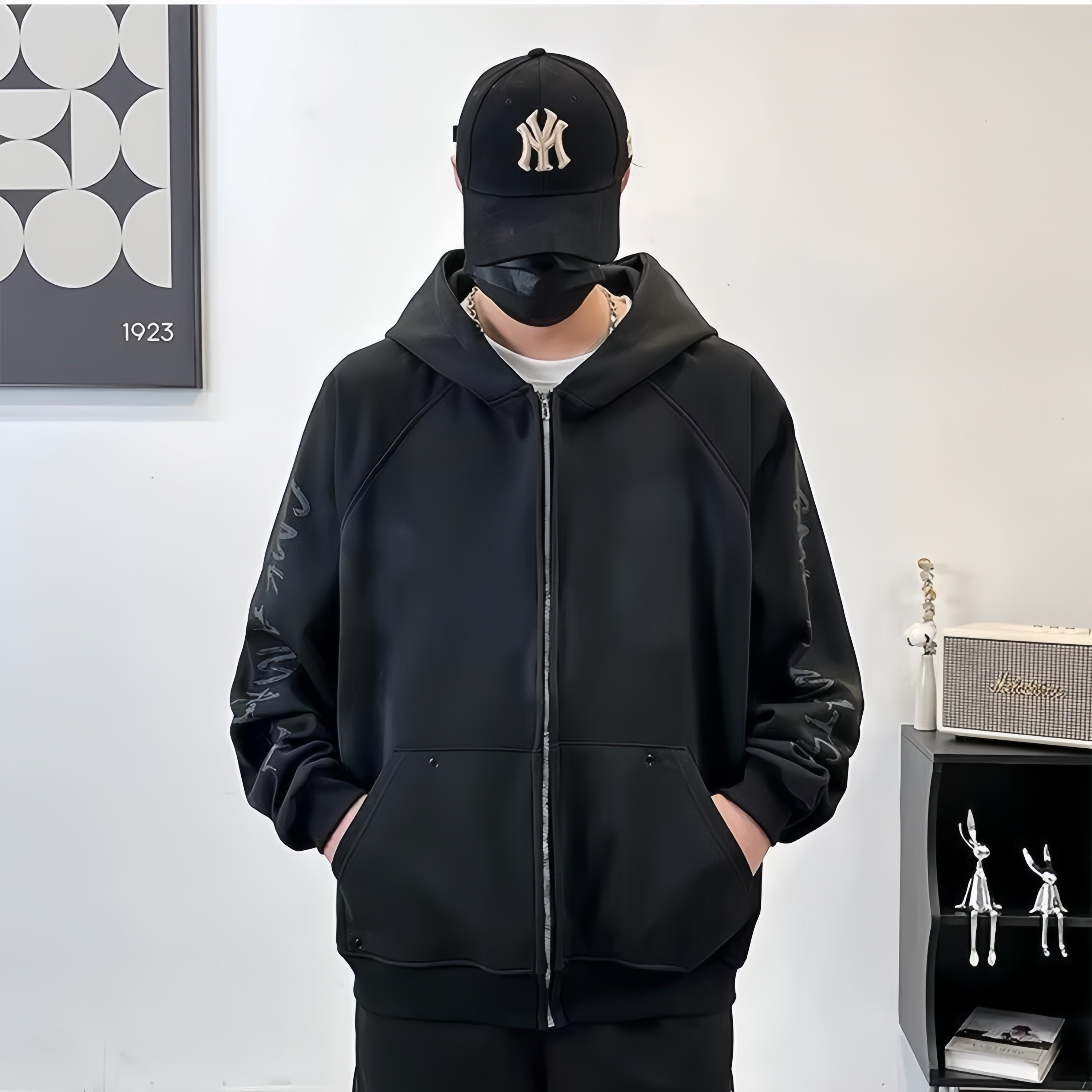 【特別価格 / Set-Up】Unisex Damage Dolman Set-Up mry001585