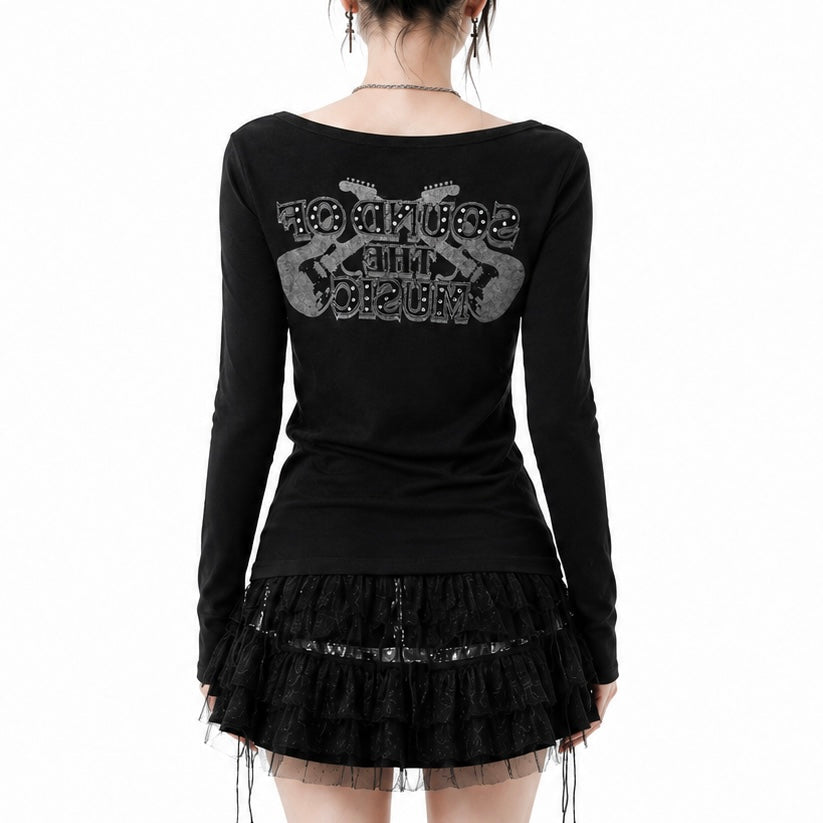 【新作】ヴィンテージロック フィットTシャツ mry002804