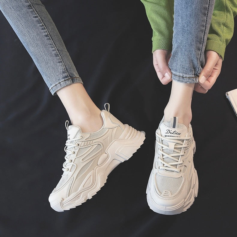 厚底　カジュアル　スポーツシューズ　mry000097