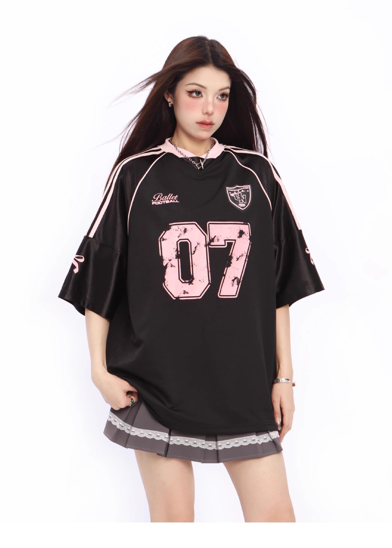 【2color】Star Player Nylon T-Shirt mry001703
