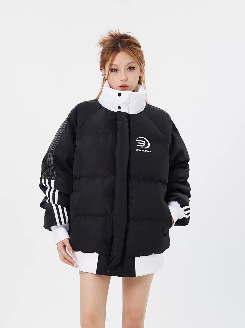 【衝撃価格】 Sporty High-Neck Puffer Jacket mry001969