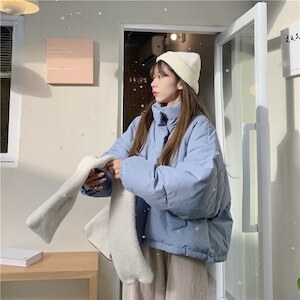 ハイネックカラー　ダウン　mry000481