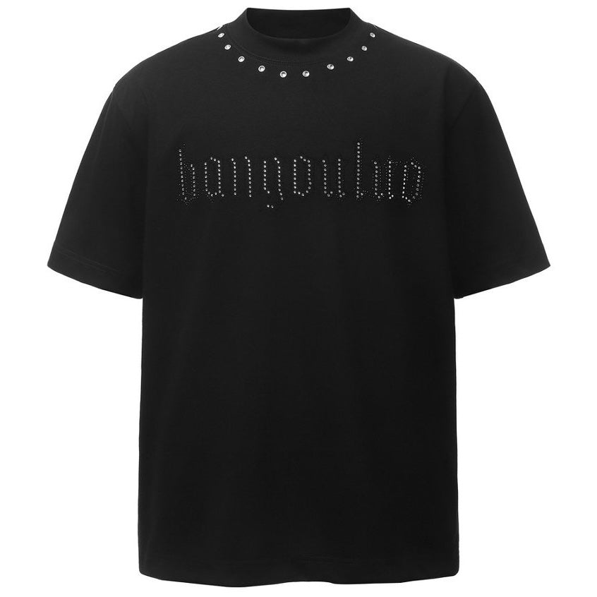【トップス】ラインストーンオーバーサイズTシャツ mry002448