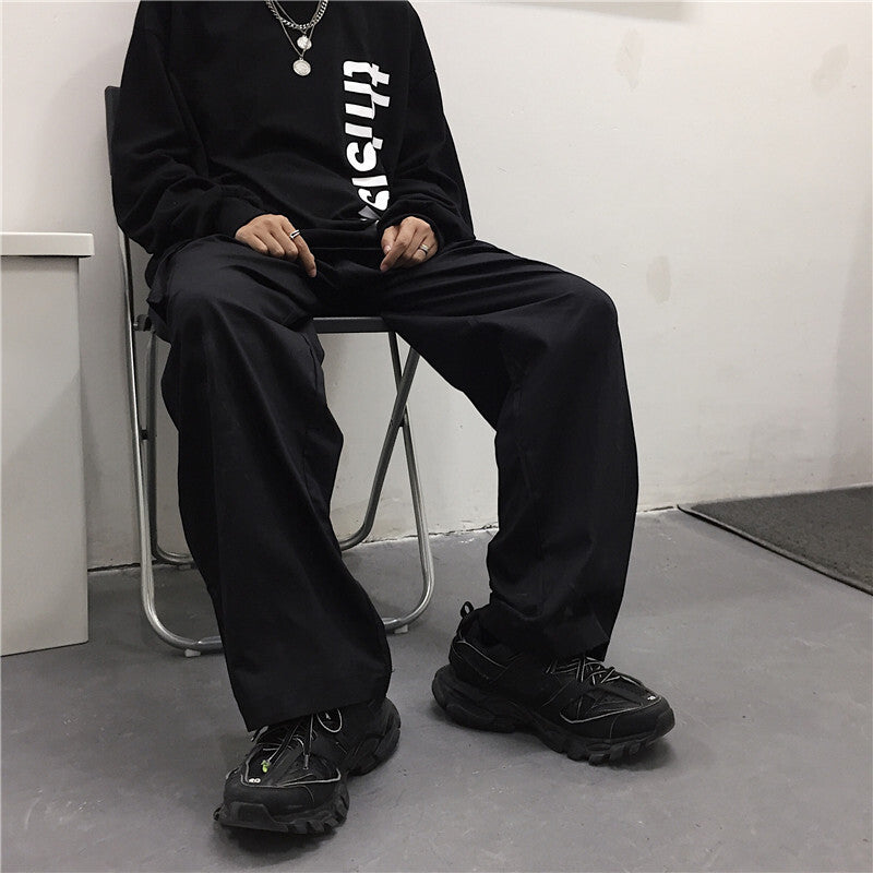 ワイドレッグカーゴパンツ　ユニセックス sle000343