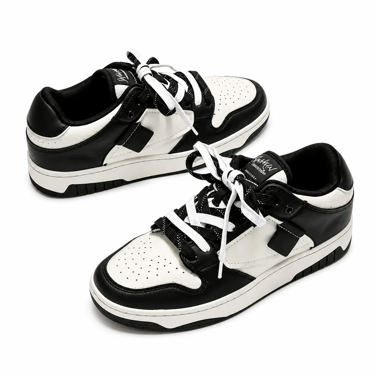 Contrast Panel Low Sneakers mry002160