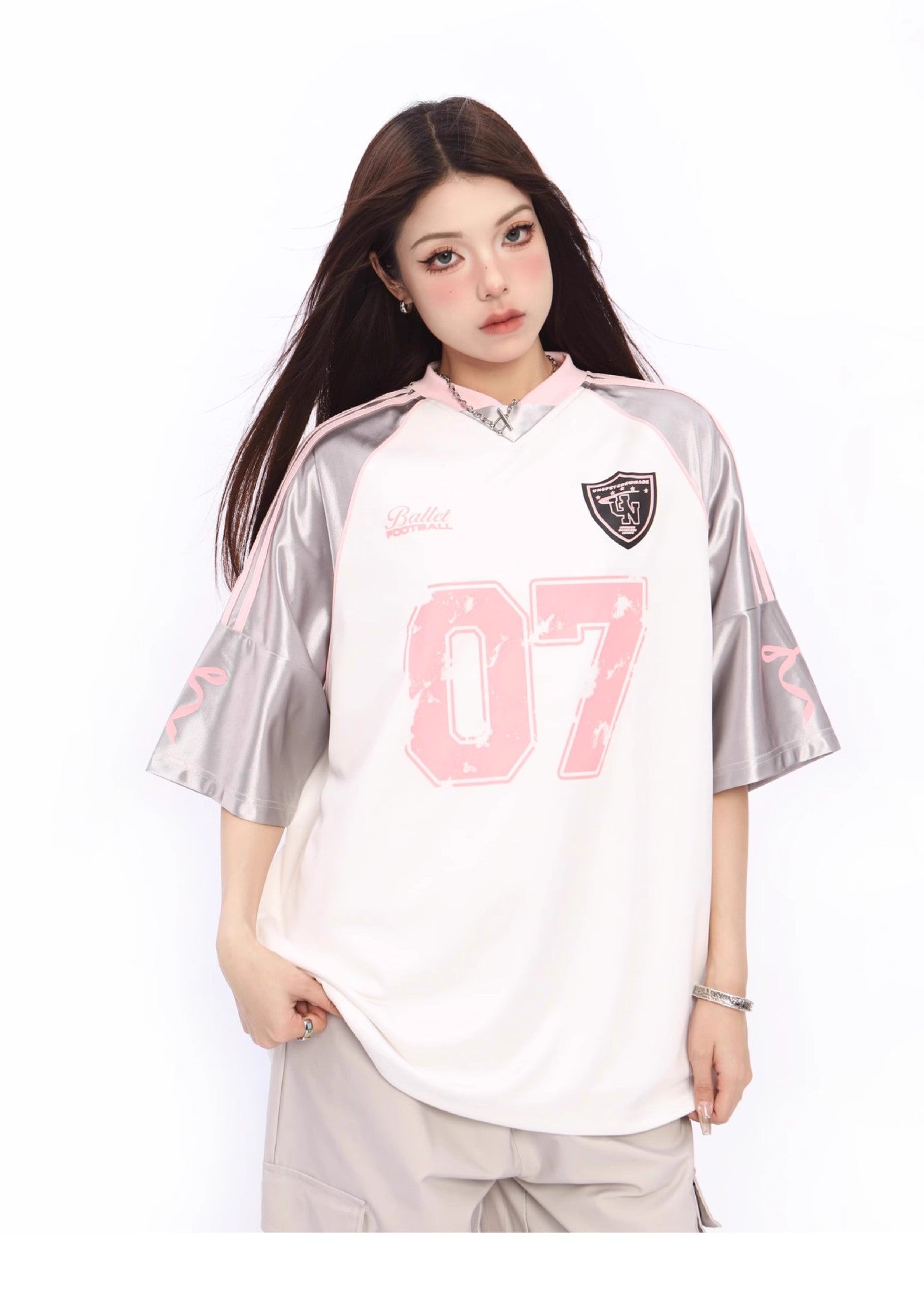 【2color】Star Player Nylon T-Shirt mry001703