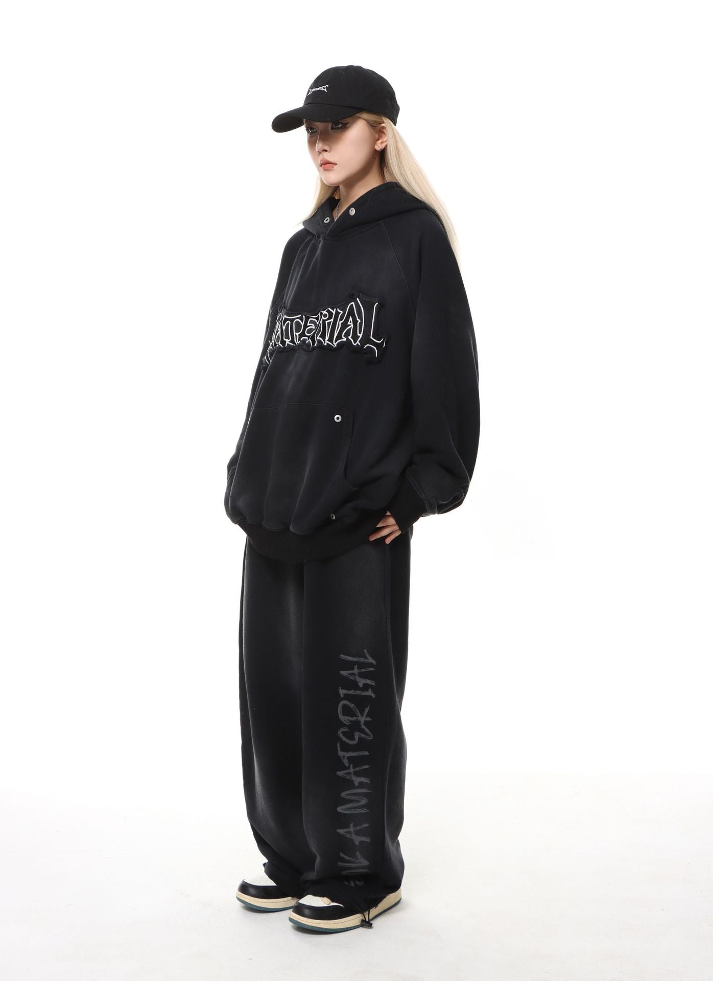 【特別価格 / Set-Up】Unisex Damage Dolman Set-Up mry001645