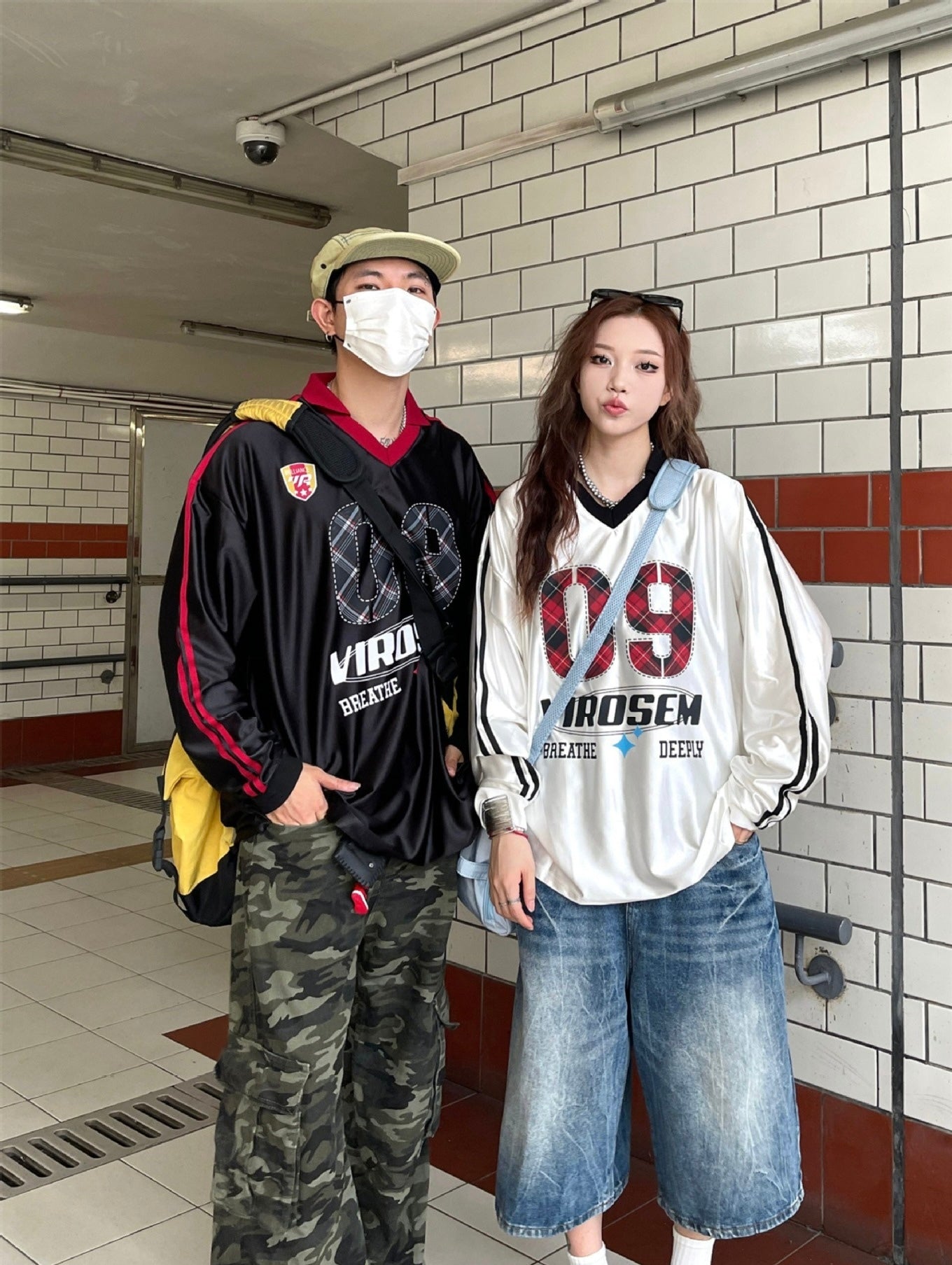 【2color】League Icon Long T-Shirt  mry001619