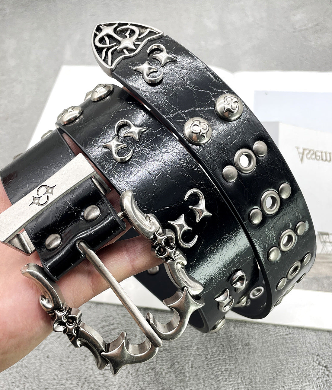 Chrome Curse Belt mry001716