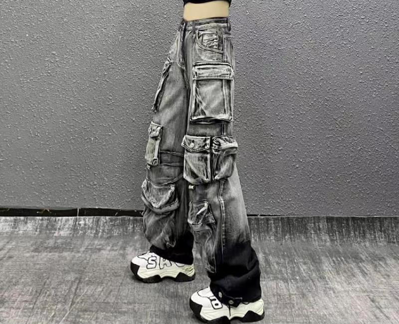 Phantom Utility Cargo Denim Pants mry001721
