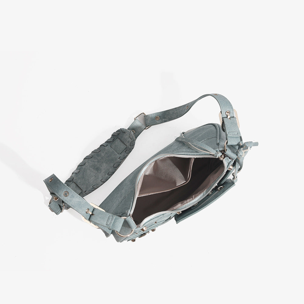 【4color】Moon Shape Biker Bag  mry001599