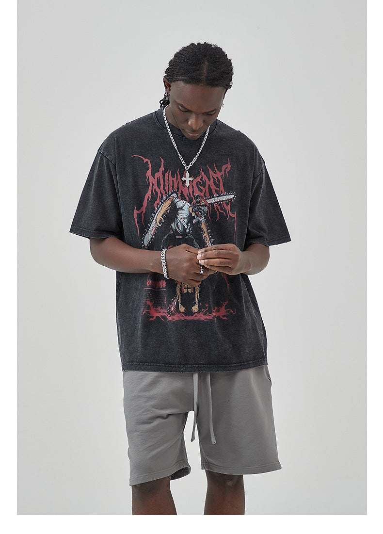 Chains of Midnight Graphic T-Shirt mry001719