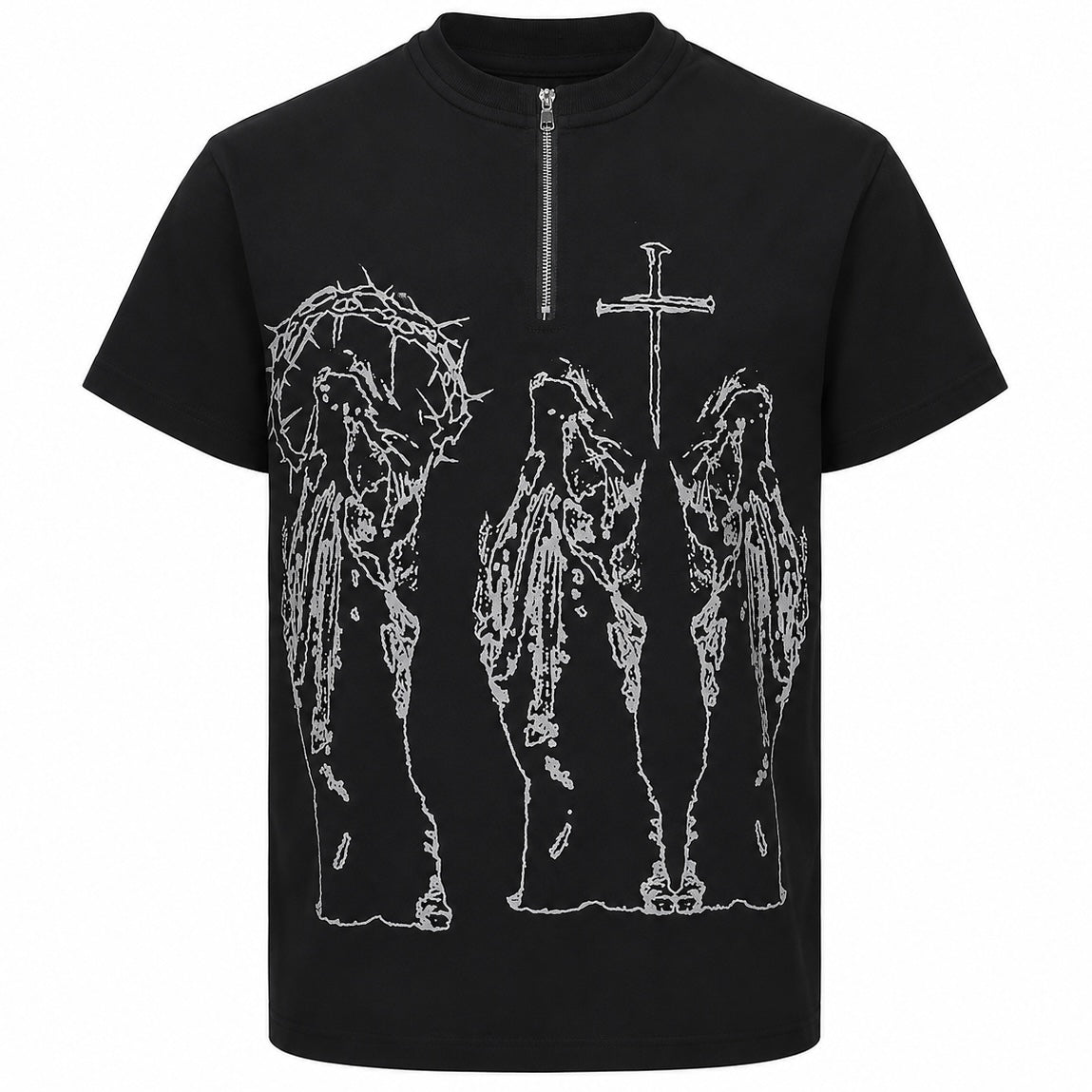 【新作】ゴシッククロス オーバーサイズTシャツ mry002589