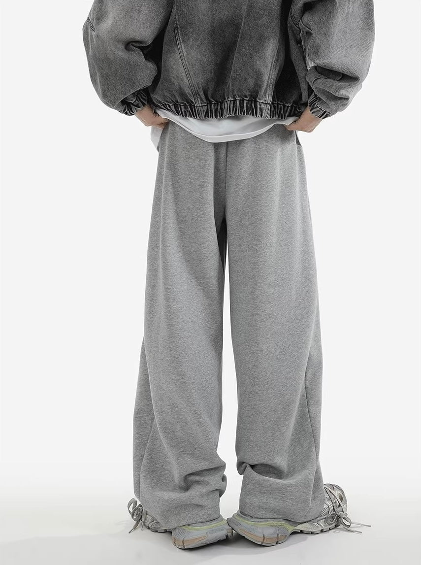 【2color】Curved Heavyweight Sweatpants mry001726
