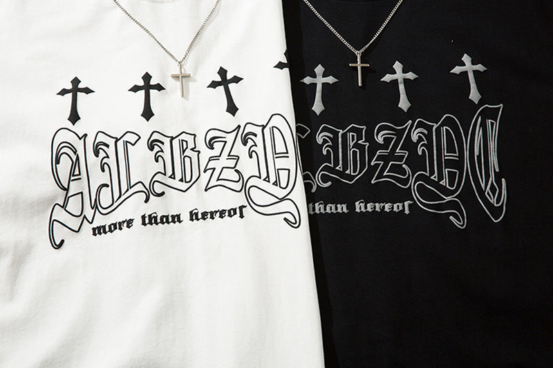 【2color】Layered Hem Grunge T-Shirt mry001648