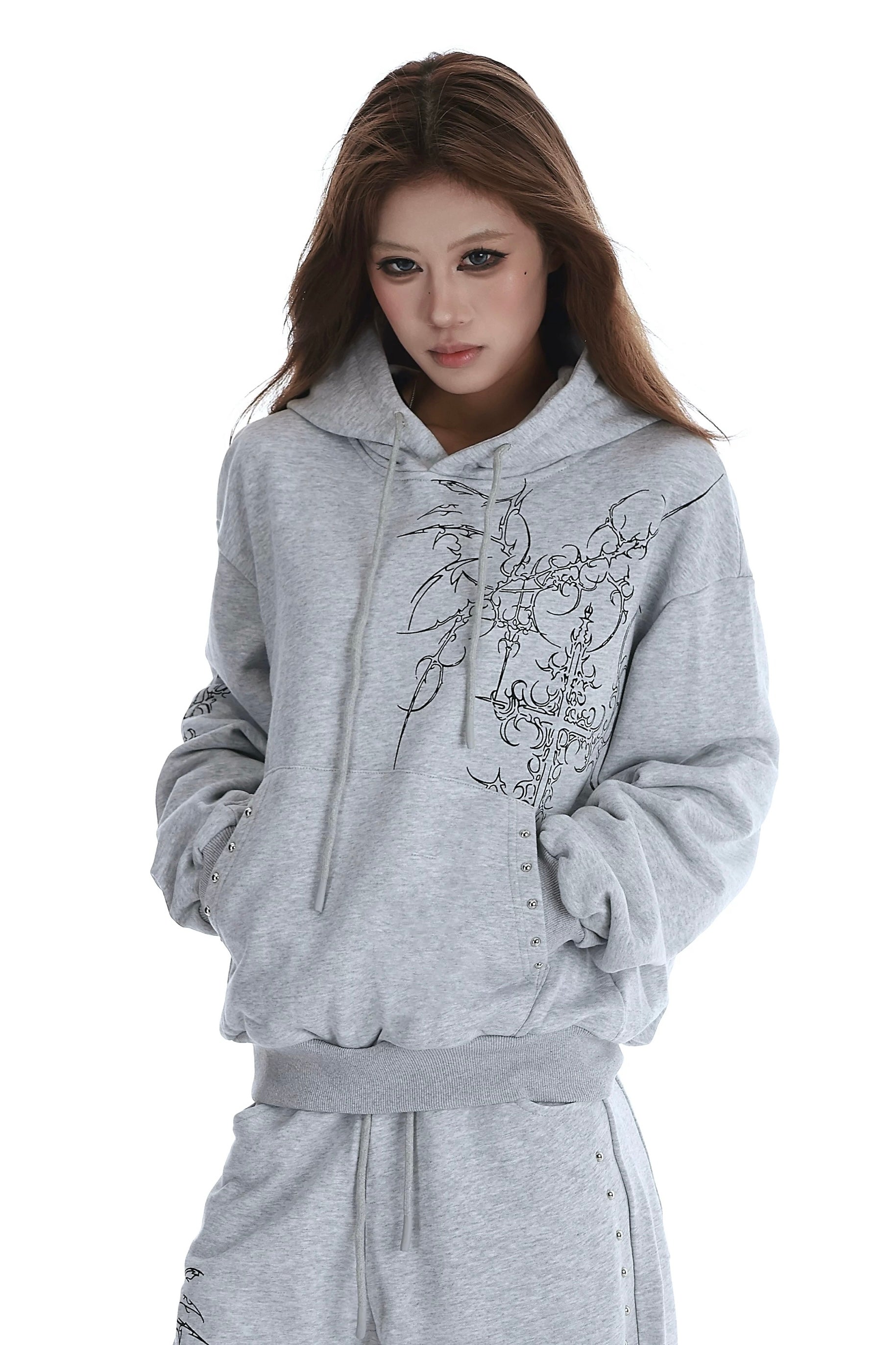 【Set-Up】Statement Graphic Sweat Set-Up mry002235