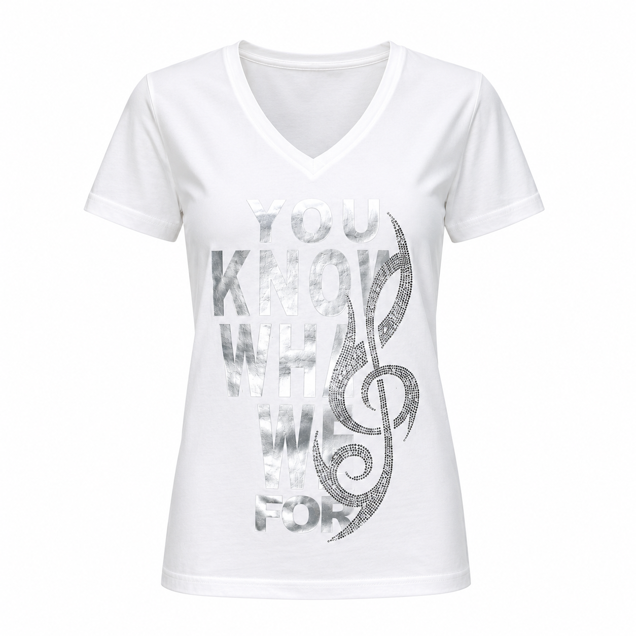 【新作】シルバーノート フィットTシャツ mry002649